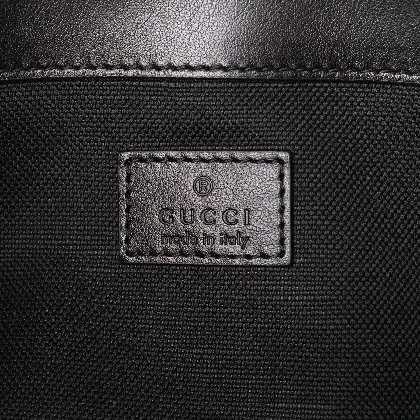 Calfskin Matelasse Monochrome GG Marmont Crossbody Shoulder Bag Black