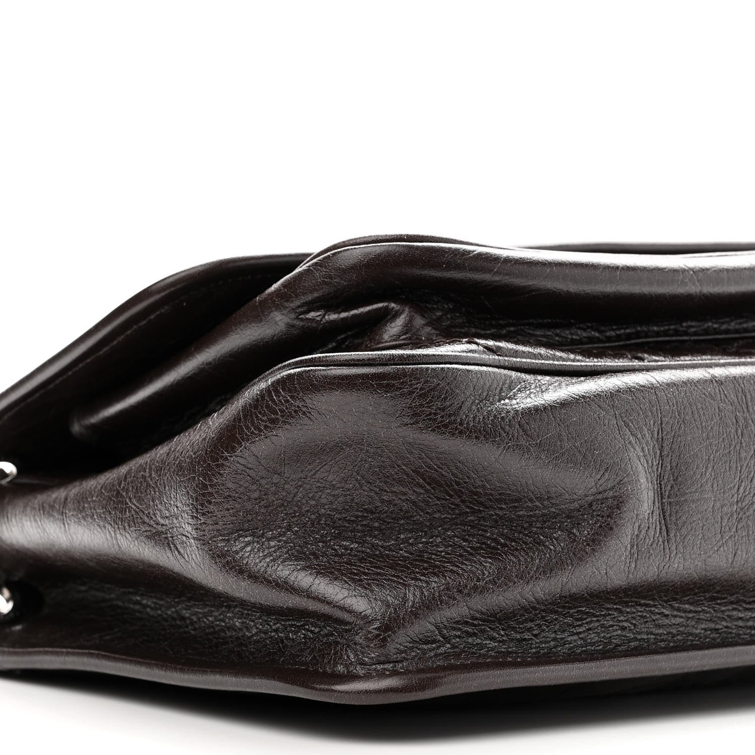 Saint Laurent Crinkled Calfskin Matelasse Monogram Medium Niki Chain Satchel Tulip 9 of 10