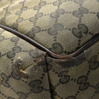 Gucci Monogram Large Diaper Bag Dark Brown 9 of 10