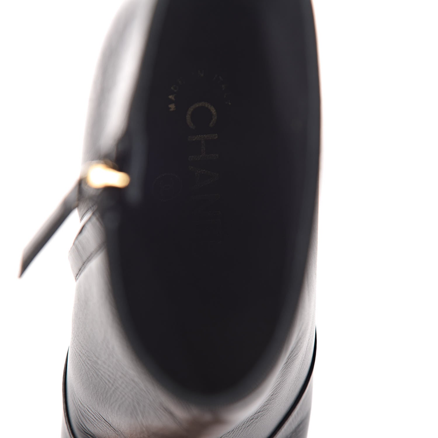 Chanel Lambskin Grosgrain Cap Toe Short Ankle Boots 38 Black 5 of 10