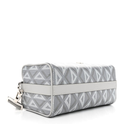 Christian Dior Coated Canvas CD Diamond Lingot 22 Bag Gray 4 of 12