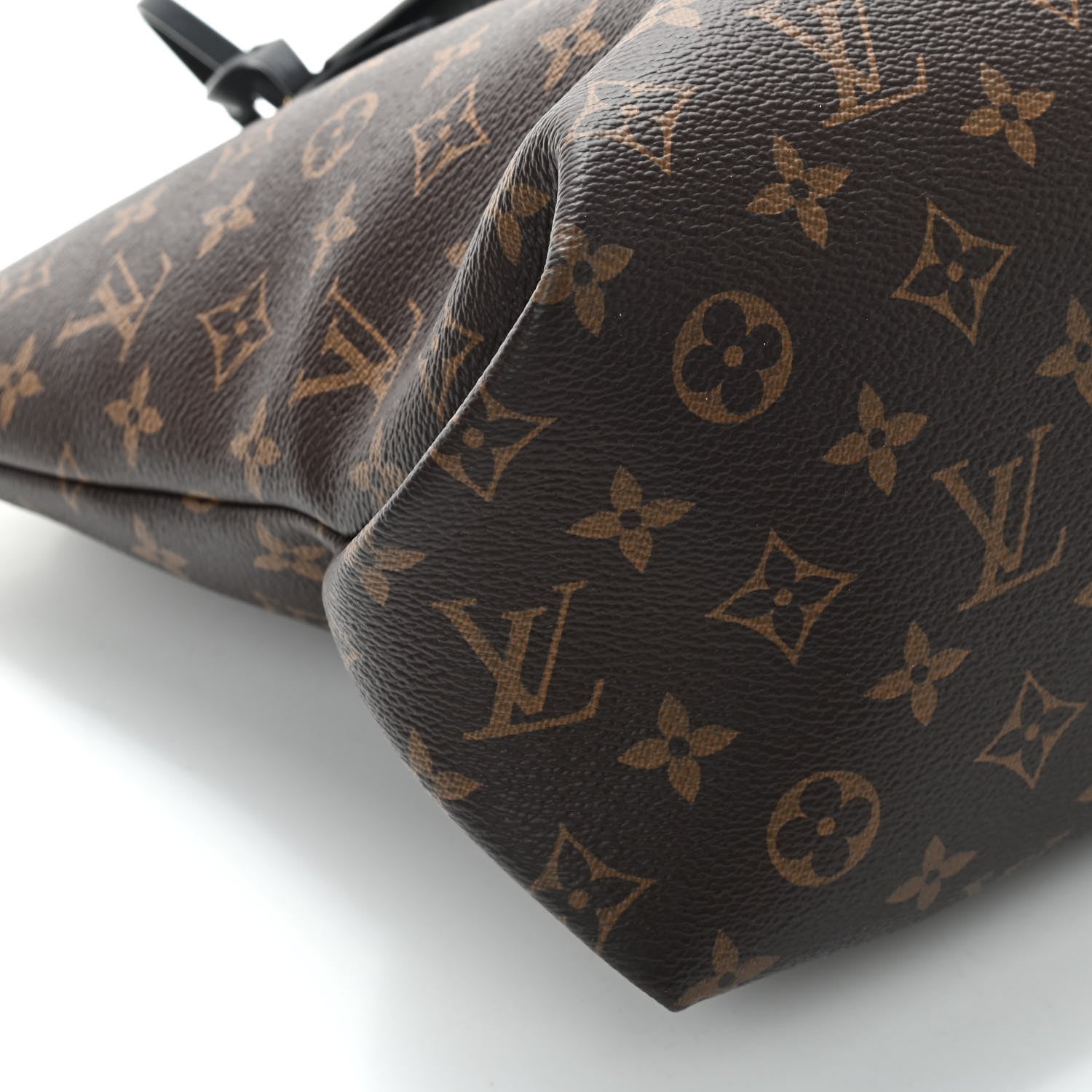 Louis Vuitton Monogram Flower Zipped Tote MM Black 9 of 15