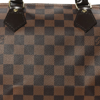 Louis Vuitton Damier Ebene Speedy 30 10 of 12