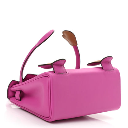 Hermes Swift Quelle Idole Kelly Doll Handbag Magnolia Biscuit 4 of 11