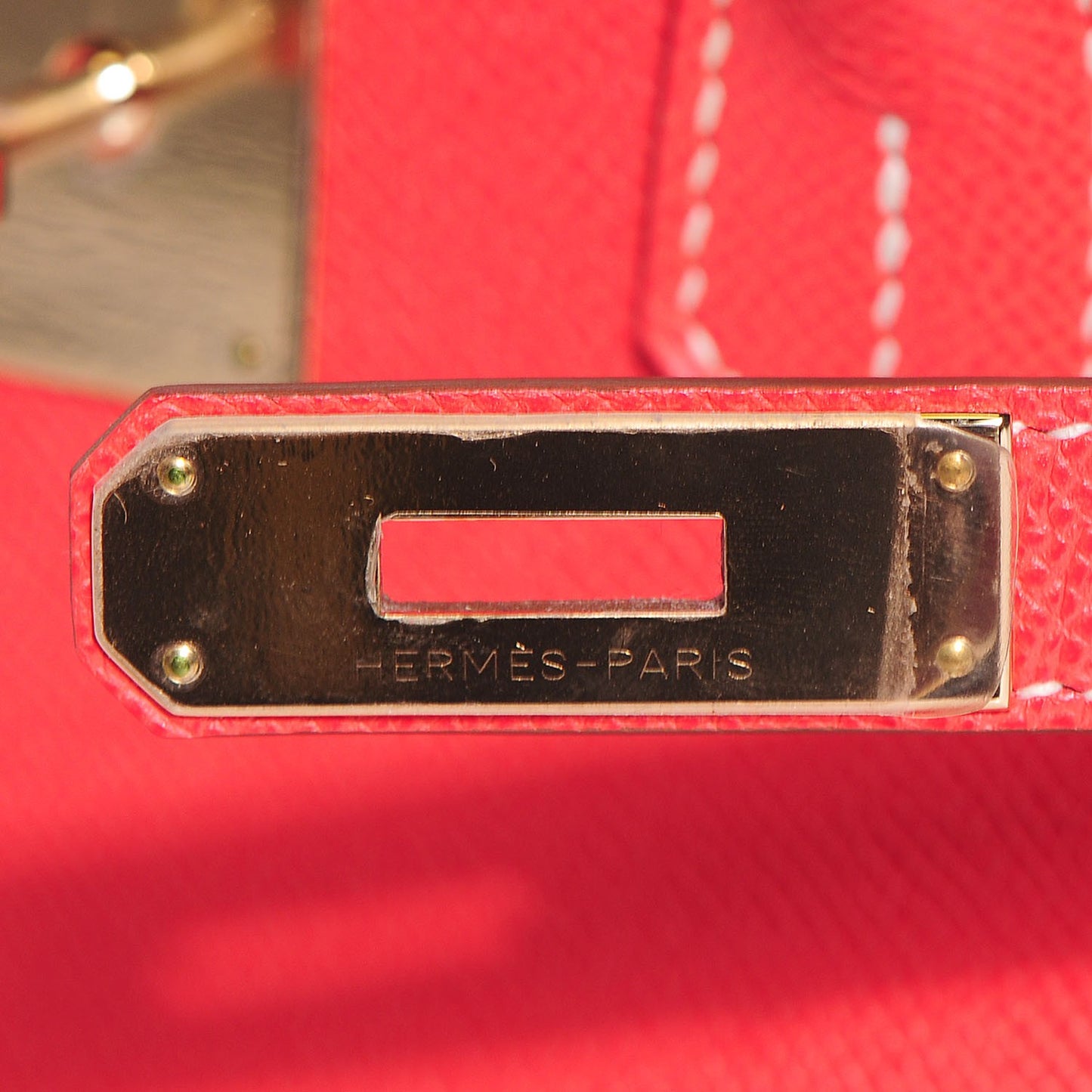 Epsom Candy Birkin 30 Rose Jaipur Gold