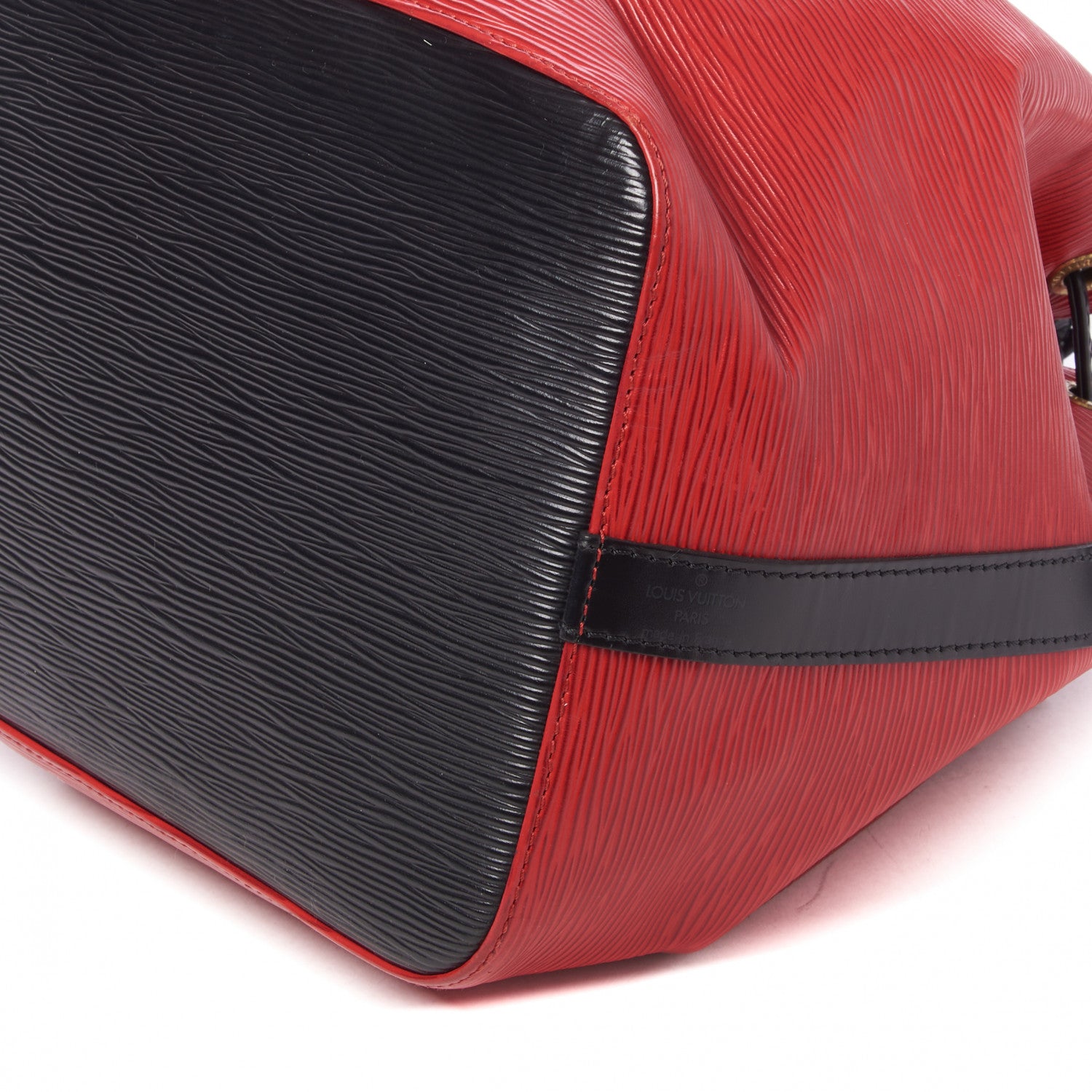 Louis Vuitton Epi Petit Noe Red Black 4 of 8