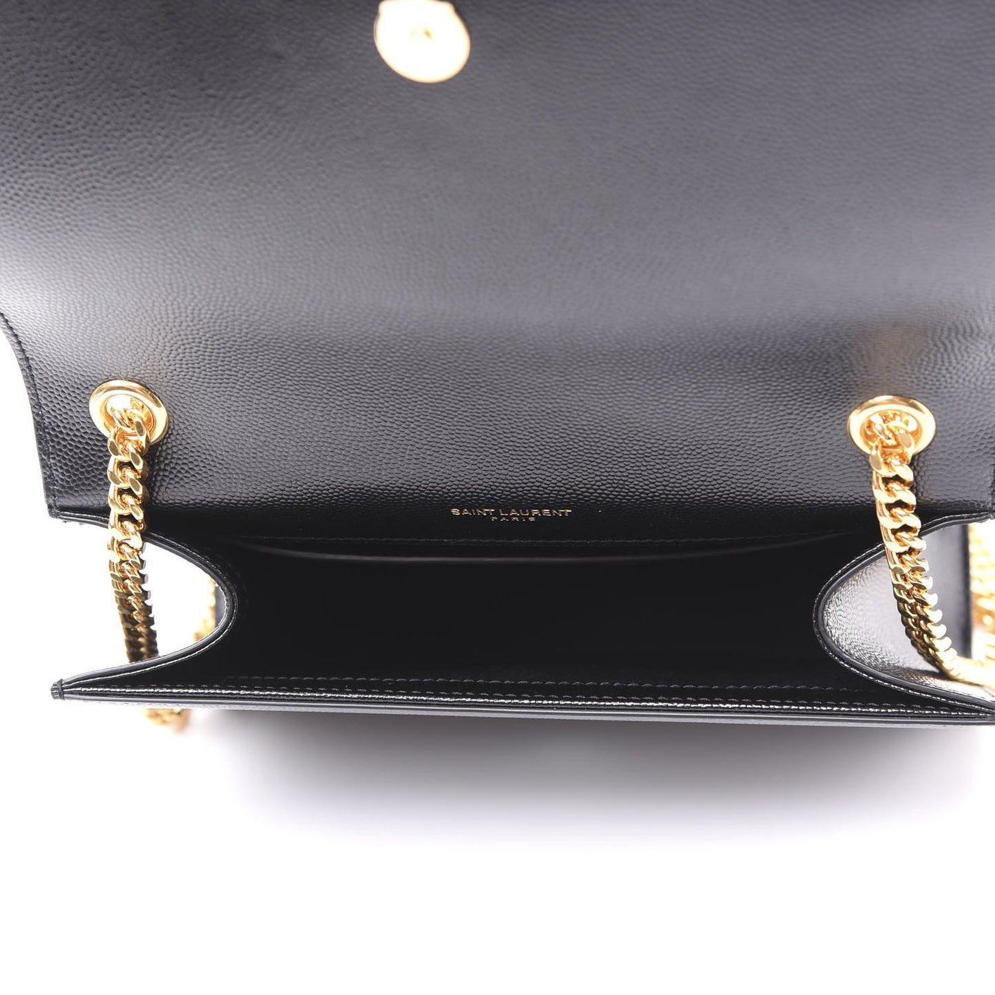 Grain De Poudre Small Monogram Kate Satchel Black