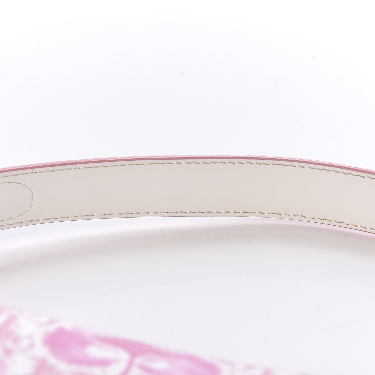 Monogram Floral Saddle Bag Pink