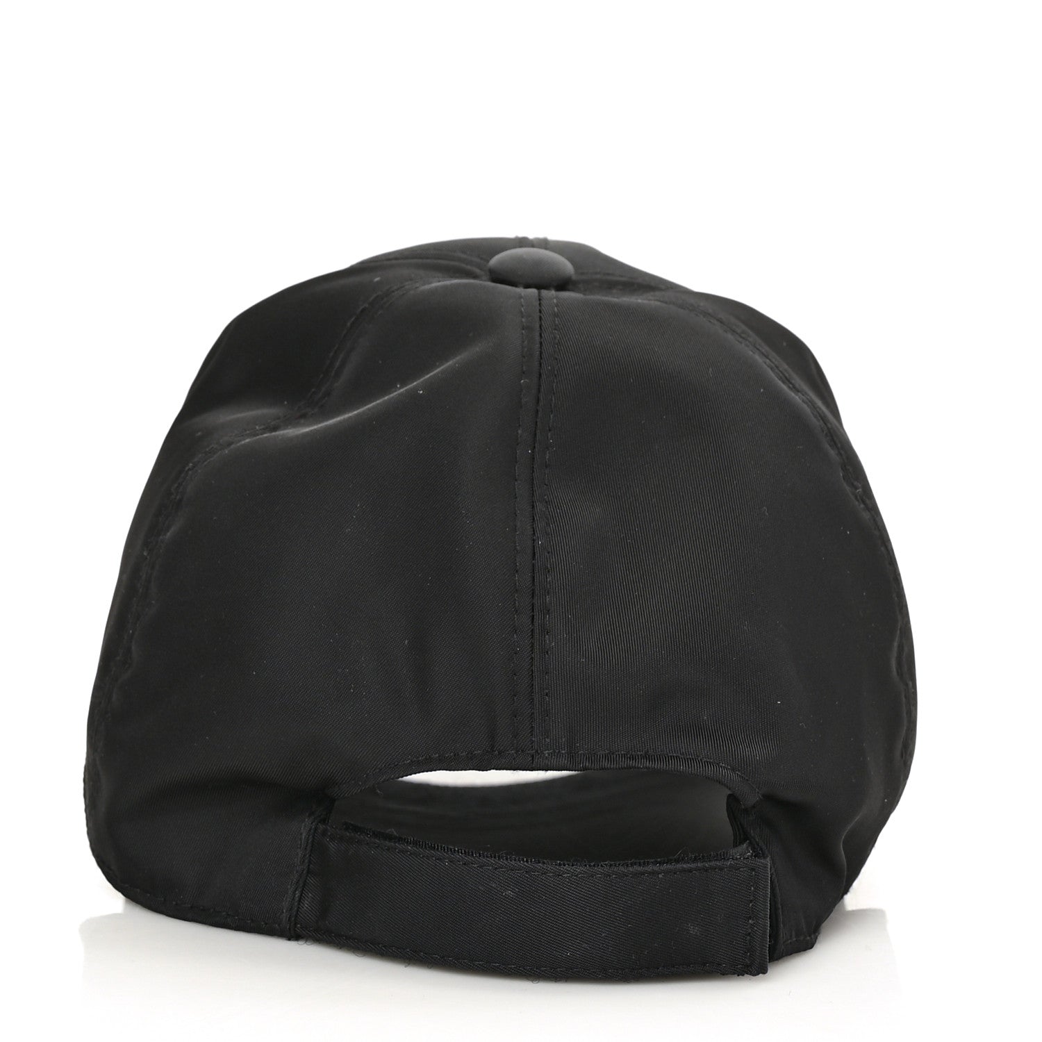 Prada Tessuto Nylon Logo Baseball Cap M Black 5 of 7