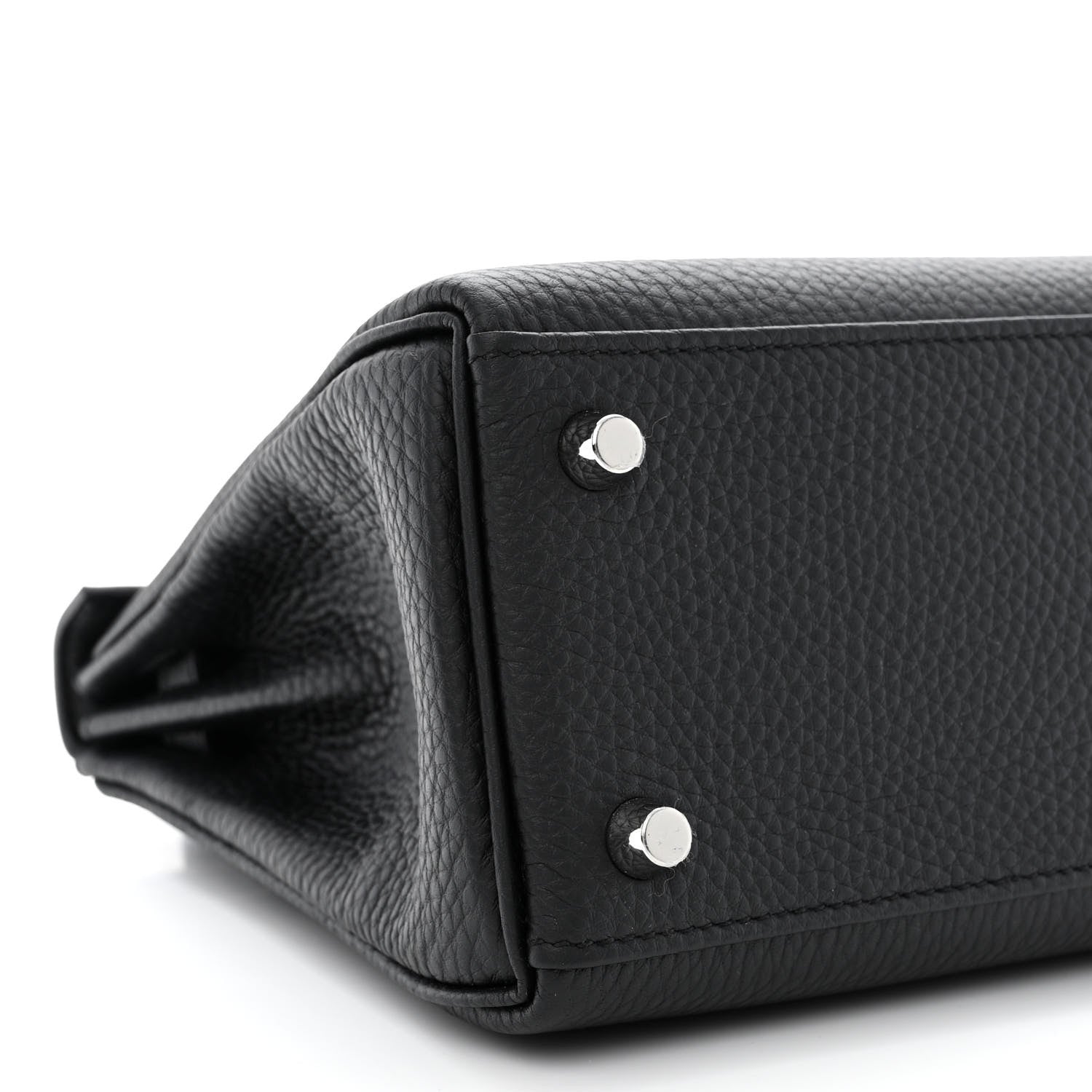 Hermes Togo Kelly Retourne 25 Black 10 of 12