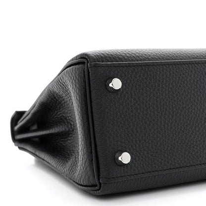 Hermes Togo Kelly Retourne 25 Black 10 of 12