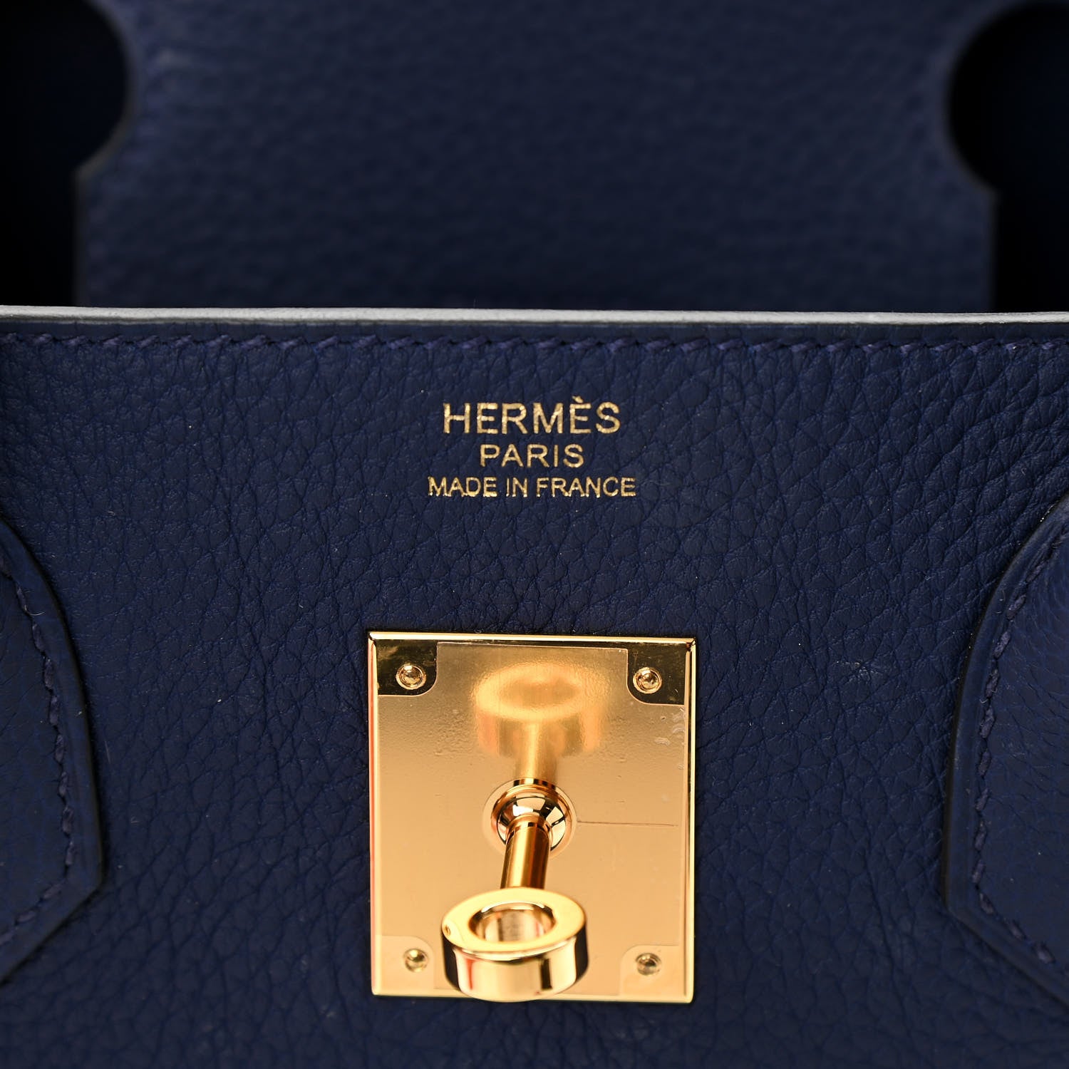 Hermes Togo Birkin 30 Bleu Saphir 6 of 13