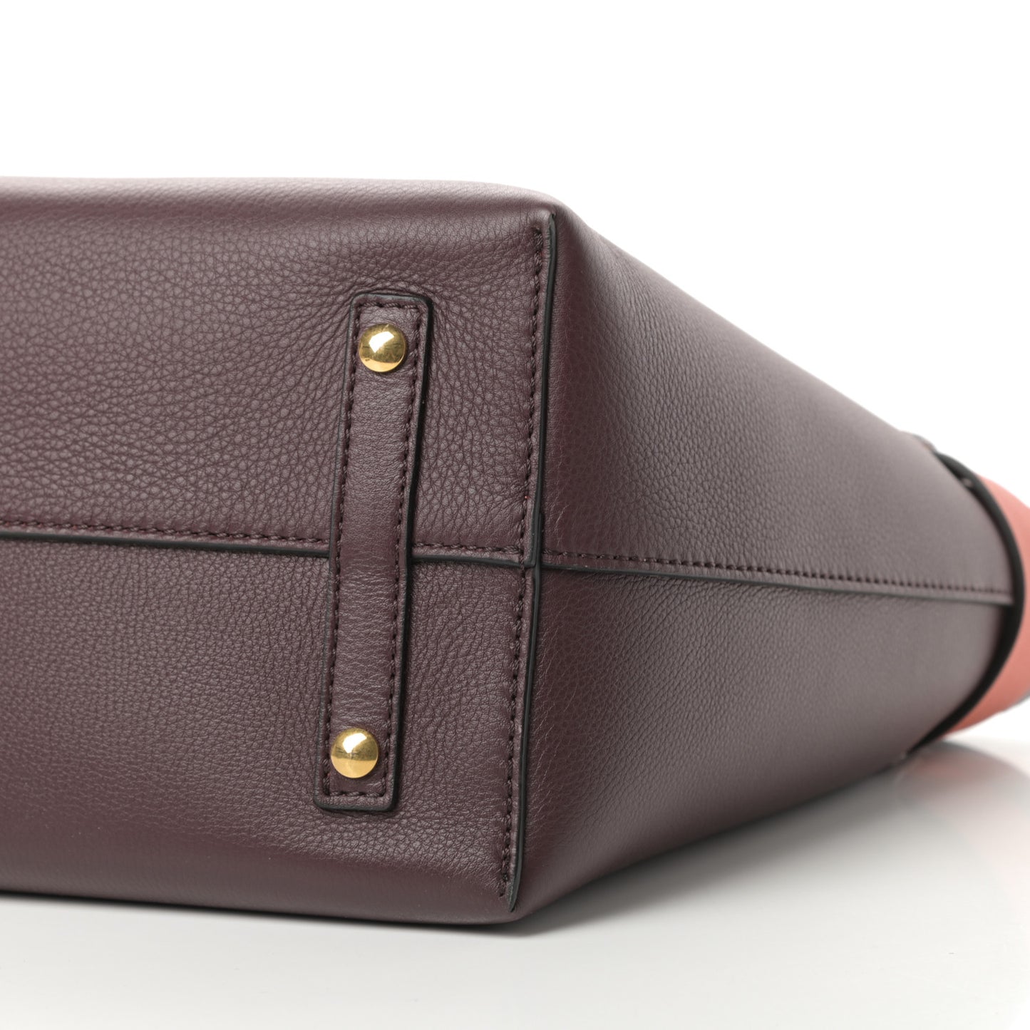 Soft Grain Calfskin Medium Belt Bag Deep Claret