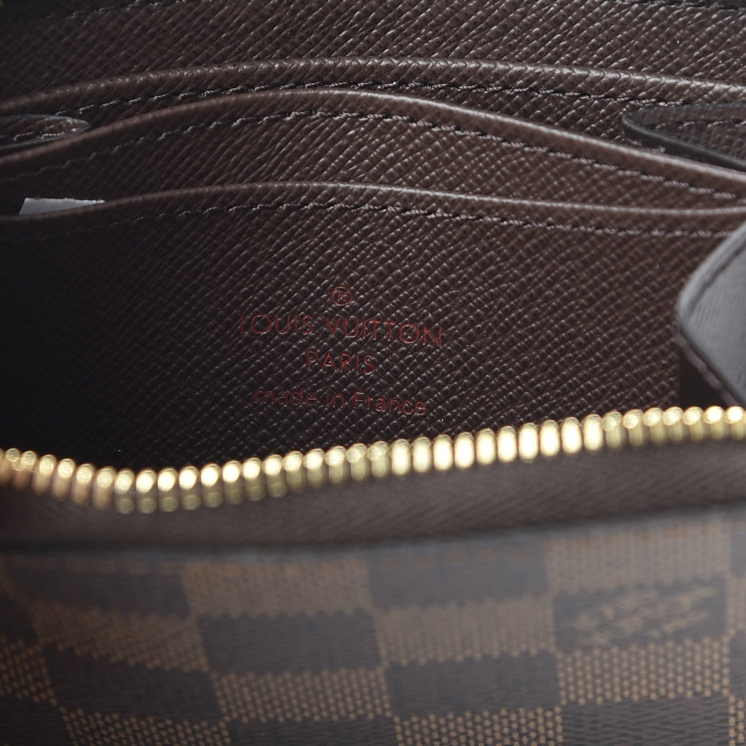 Louis Vuitton Damier Ebene Zippy Coin Purse 6 of 7