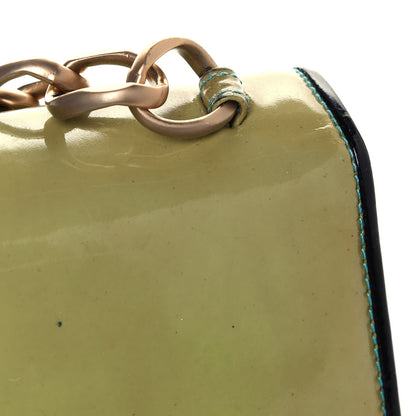 Chanel Patent Striped Mademoiselle Flap Multicolor 18 of 18