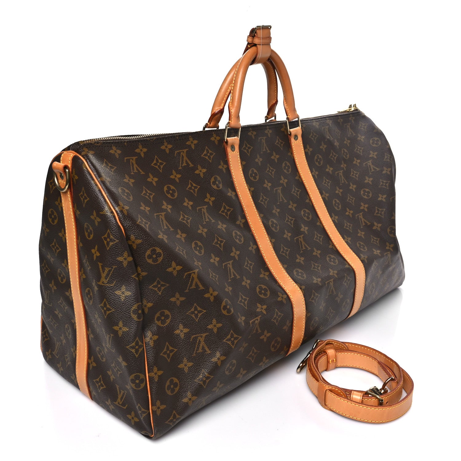 Louis Vuitton Monogram Keepall Bandouliere 60 2 of 10