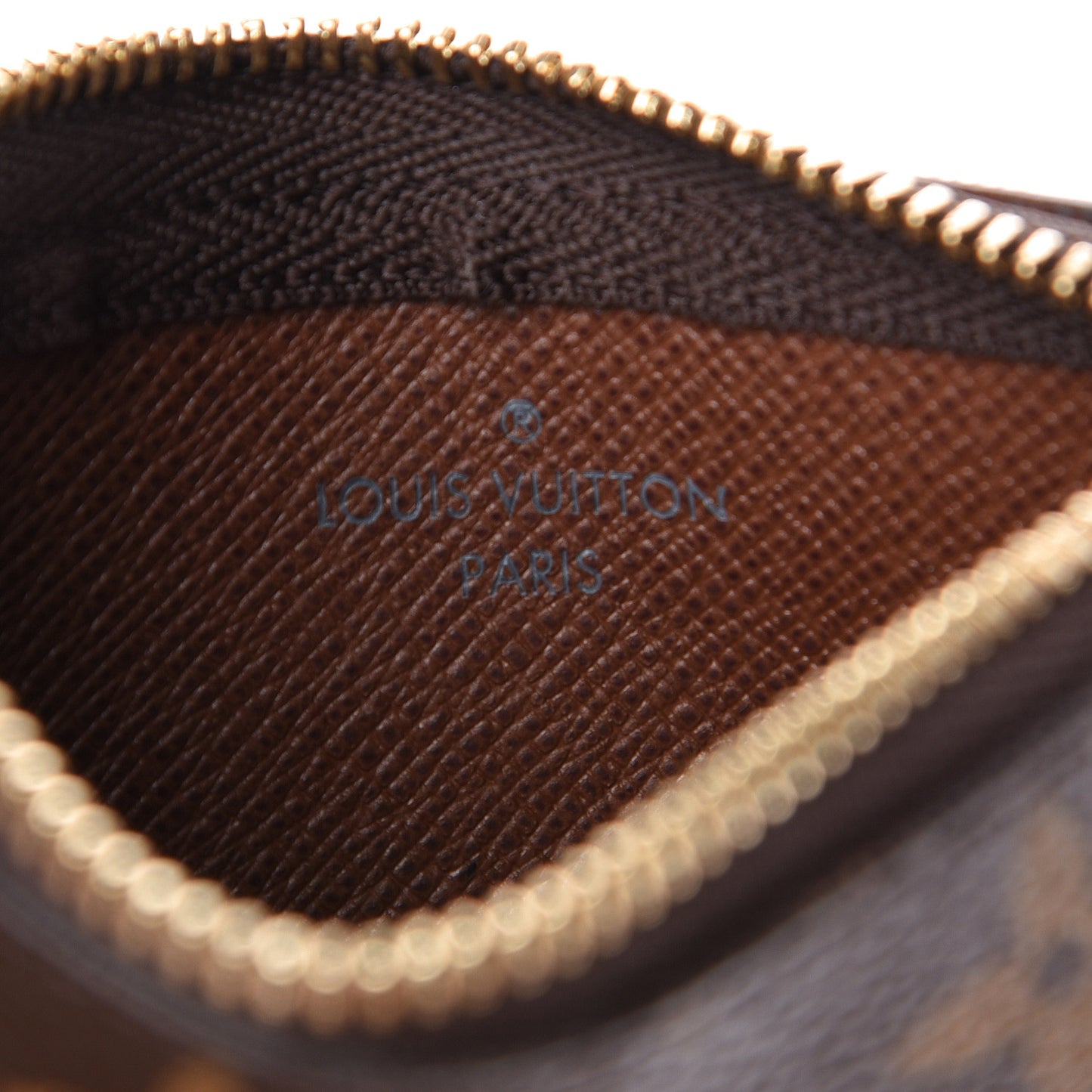 Monogram Key Pouch