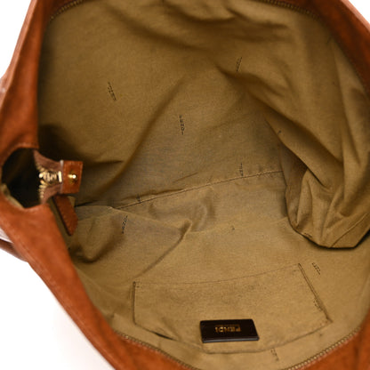Fendi Calfskin Big Forever Tote Brown 5 of 11