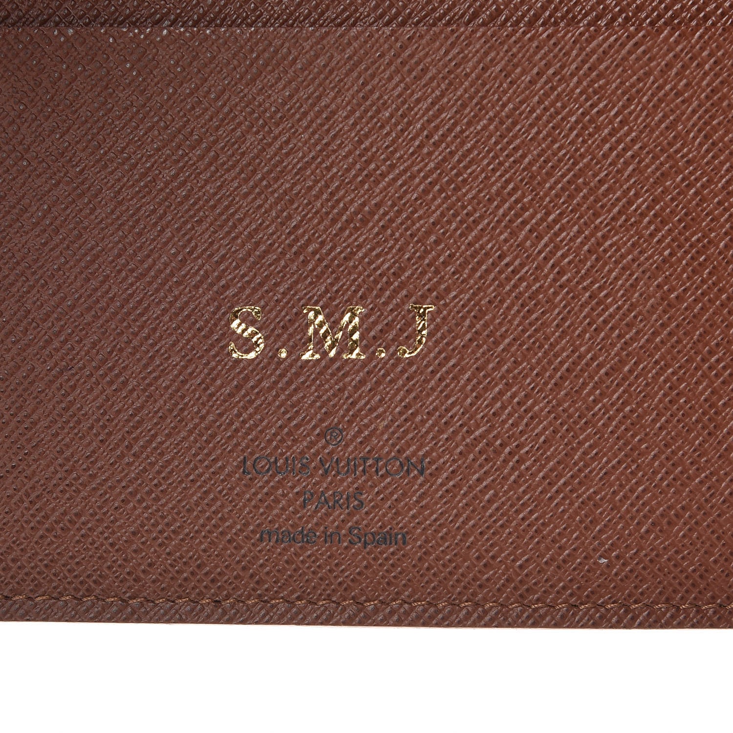 Louis Vuitton Monogram Desk Agenda Cover 6 of 8