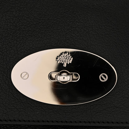 Mulberry Glossy Goatskin Medium Del Rey Satchel Black 15 of 15
