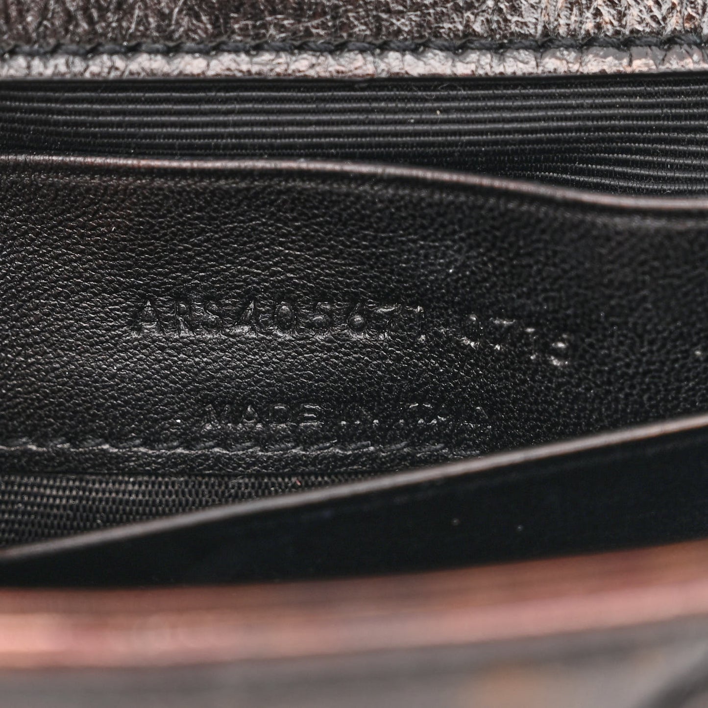 Calfskin Matelassé Monogram Classic Baby Punk Chain Bag Black