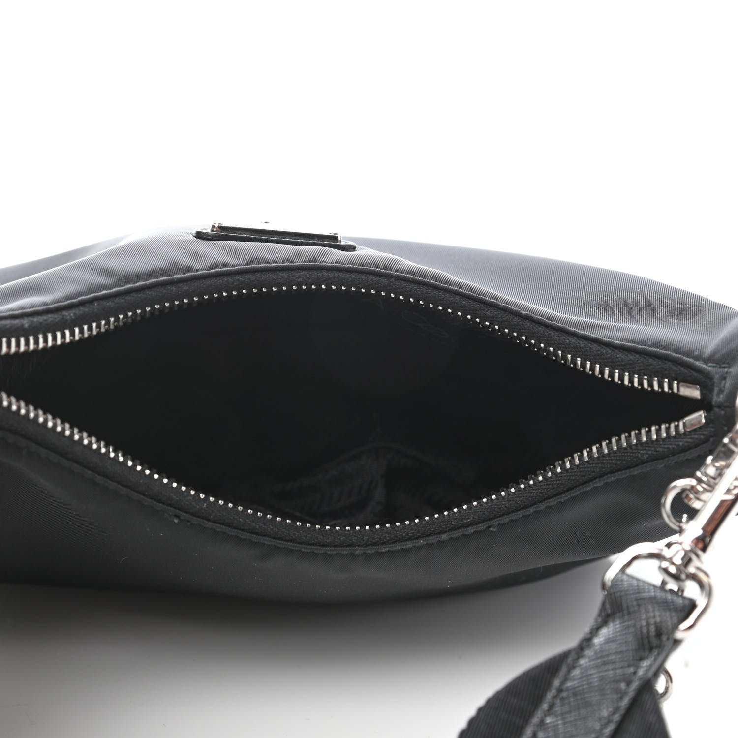 Prada Nylon Re-Edition 2005 Shoulder Bag Black 4 of 4