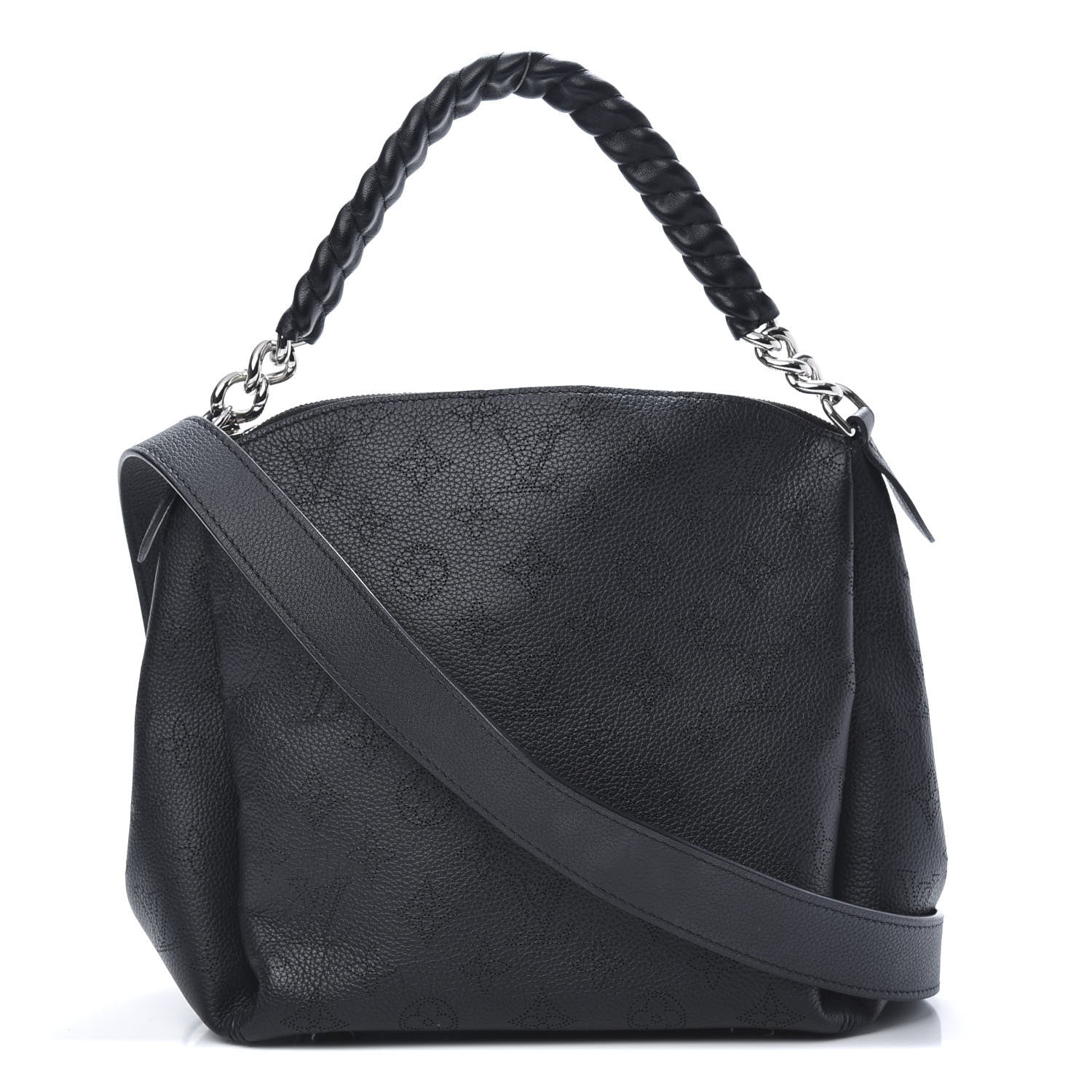 Louis Vuitton Mahina Babylone Chain BB Black 1 of 10