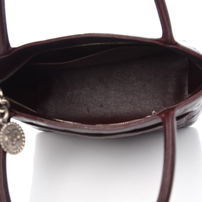 Chanel Caviar Quilted Medallion Tote Bordeaux 5 of 12