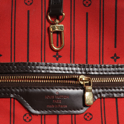 Louis Vuitton Damier Ebene Neverfull MM 7 of 9