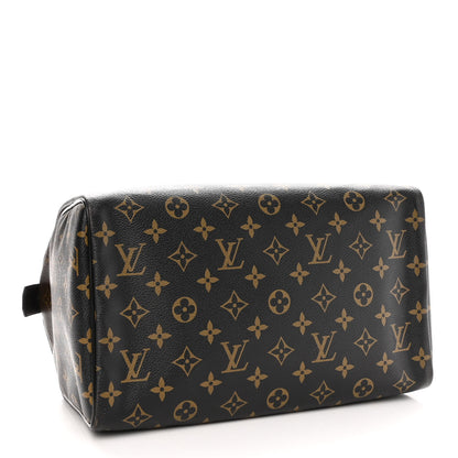 Louis Vuitton Monogram Mirage Speedy 30 Black 4 of 10