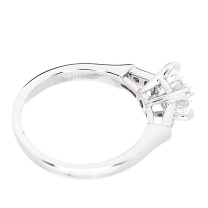 Harry Winston Platinum Diamond .91ct Round Brilliant Cut Engagement Ring 47 4 6 of 7