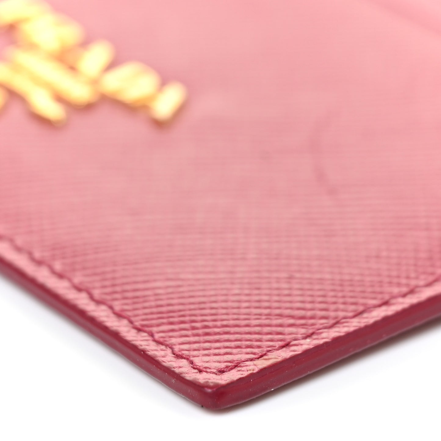 Saffiano Metal Card Case Cera