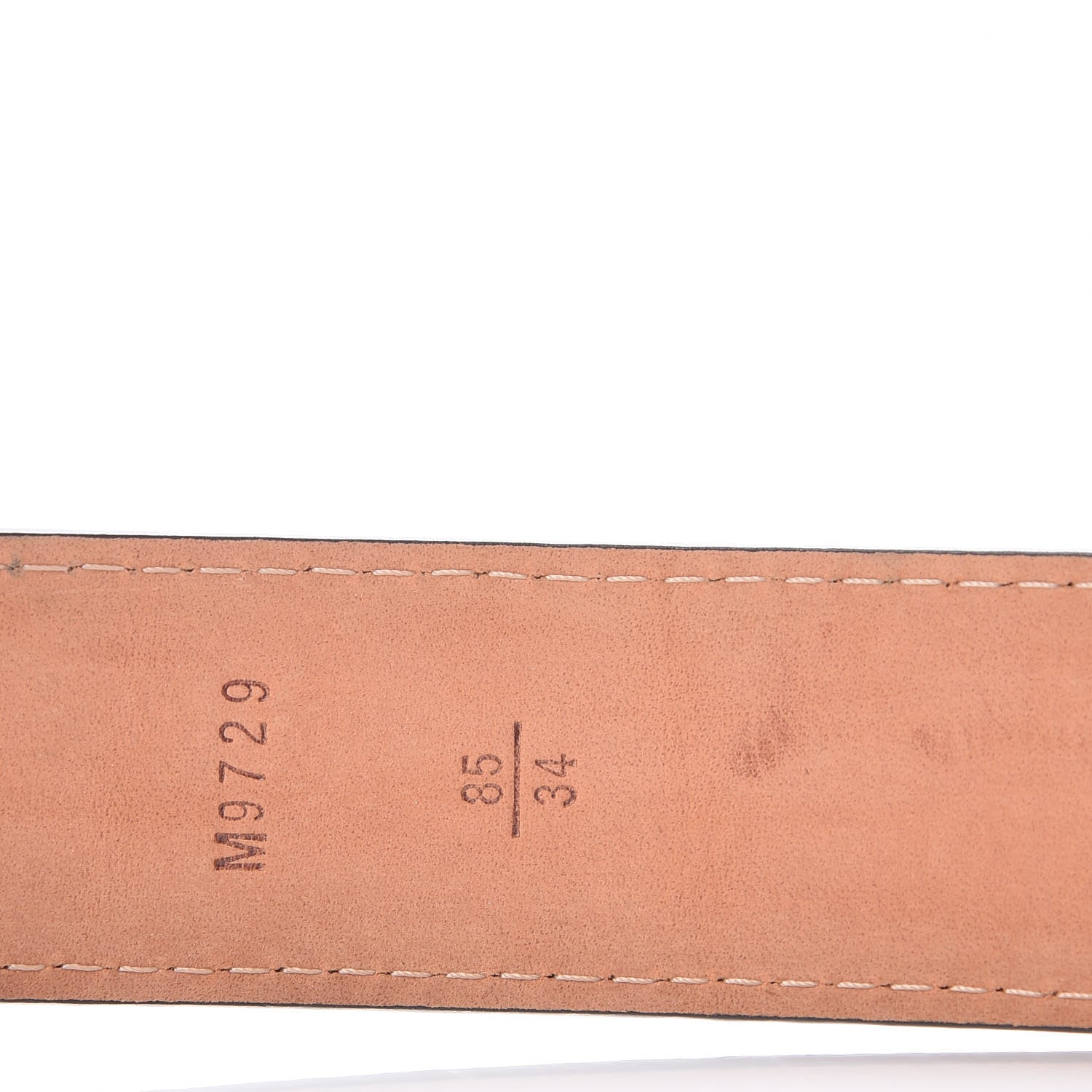 Louis Vuitton Damier Ebene Tresor Belt 85 34 8 of 10