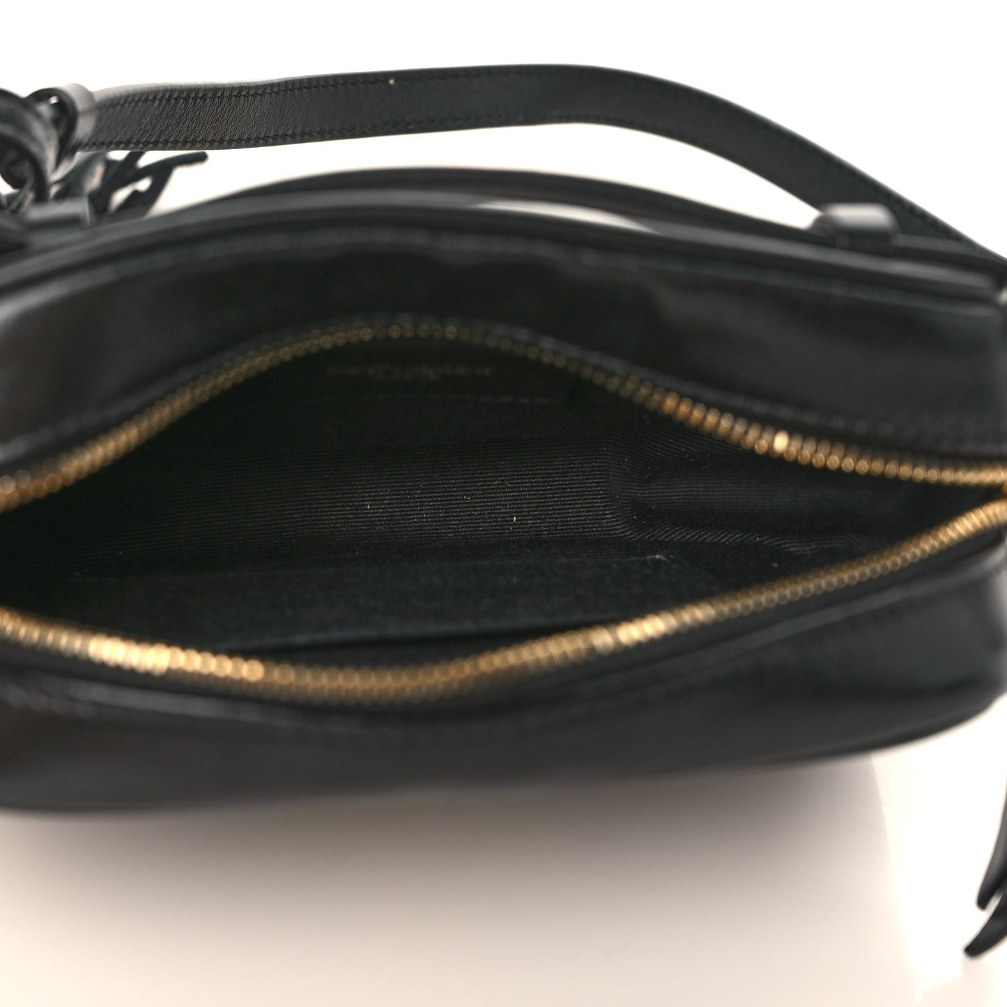 Calfskin Matelasse Monogram Lou Belt Bag Black