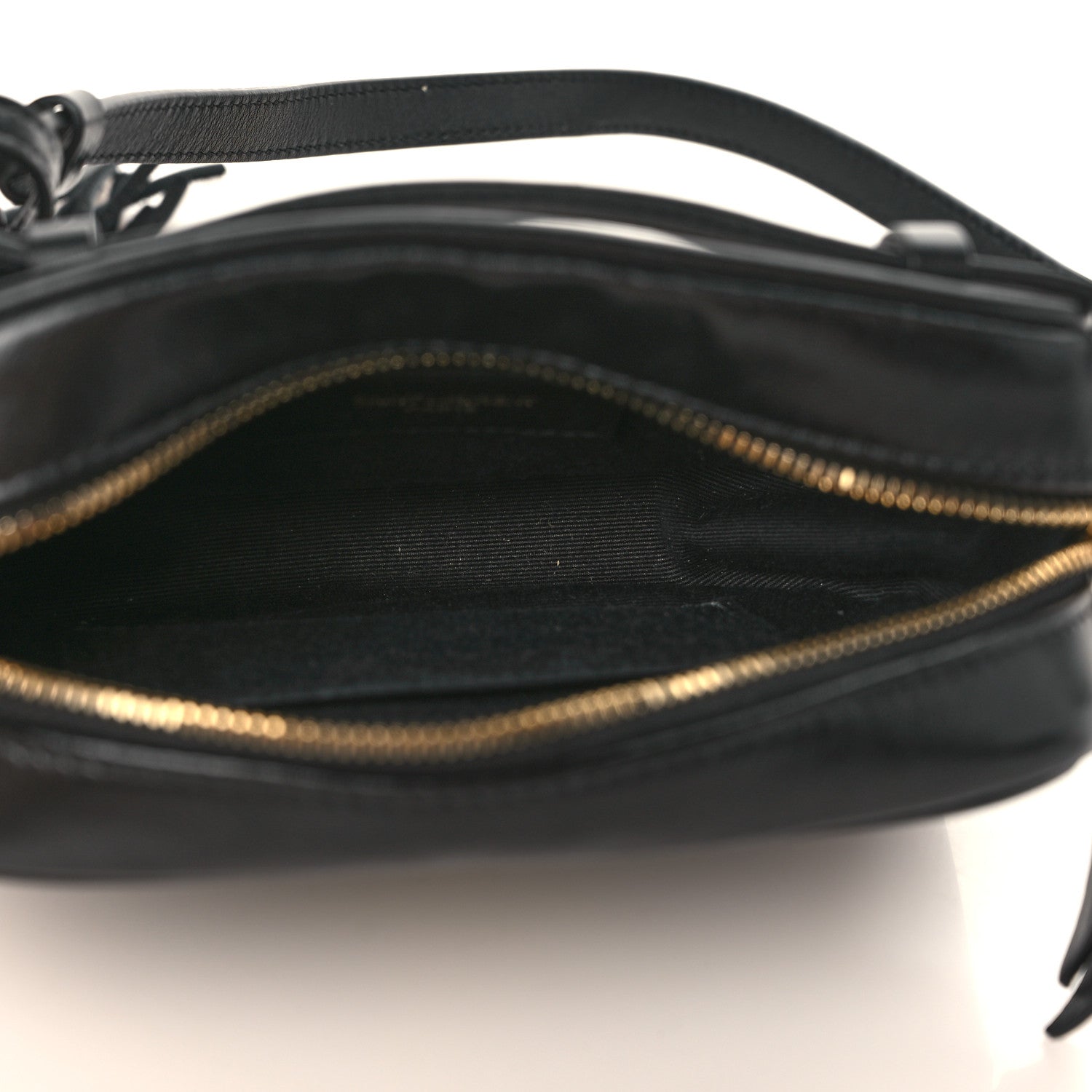 Saint Laurent Calfskin Matelasse Monogram Lou Belt Bag Black 5 of 8