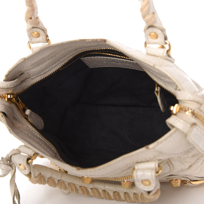 Balenciaga Agneau Giant 12 Gold Hardware Mini City Ivory 5 of 14