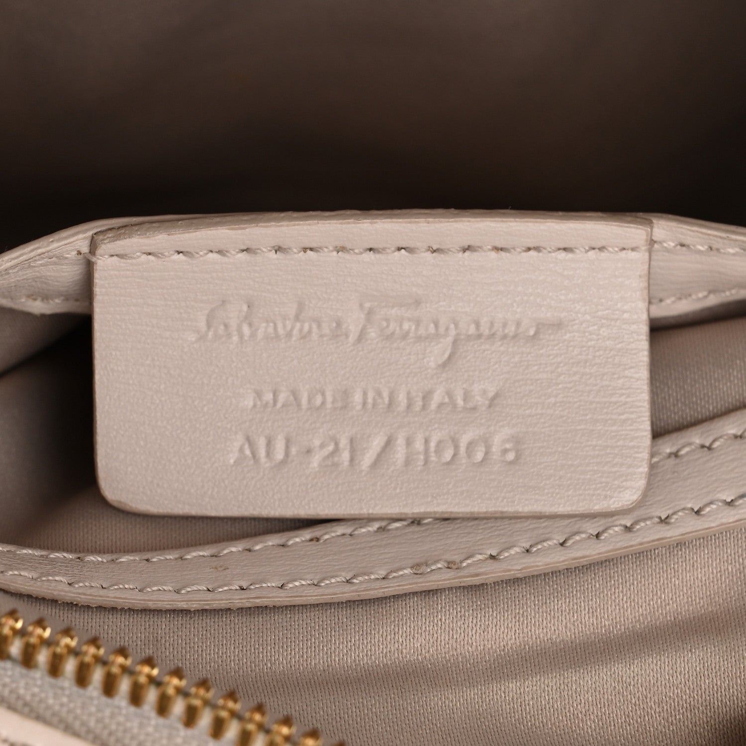 Salvatore Ferragamo Calfskin City Goncho Crossbody Camera Bag New Bisque 6 of 13