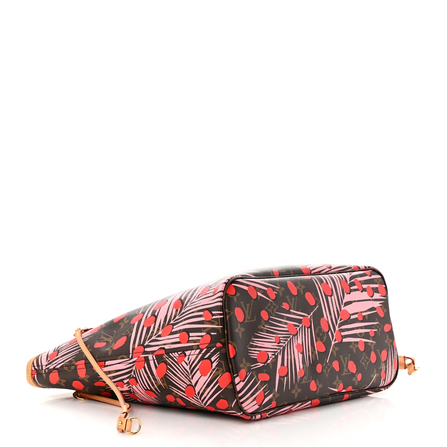 Monogram Jungle Dots Neo Neverfull MM Sugar Pink Poppy