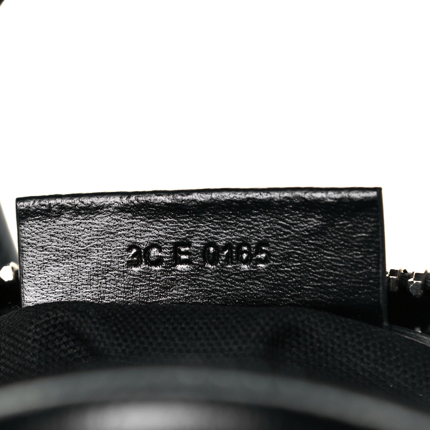 Shiny Lord Calfskin Mini Antigona Black