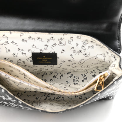Louis Vuitton Epi Catogram Cat Bag Orange Black 6 of 9