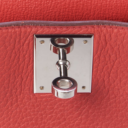 Hermes Taurillon Clemence Jypsiere 28 Bougainvillea 9 of 12