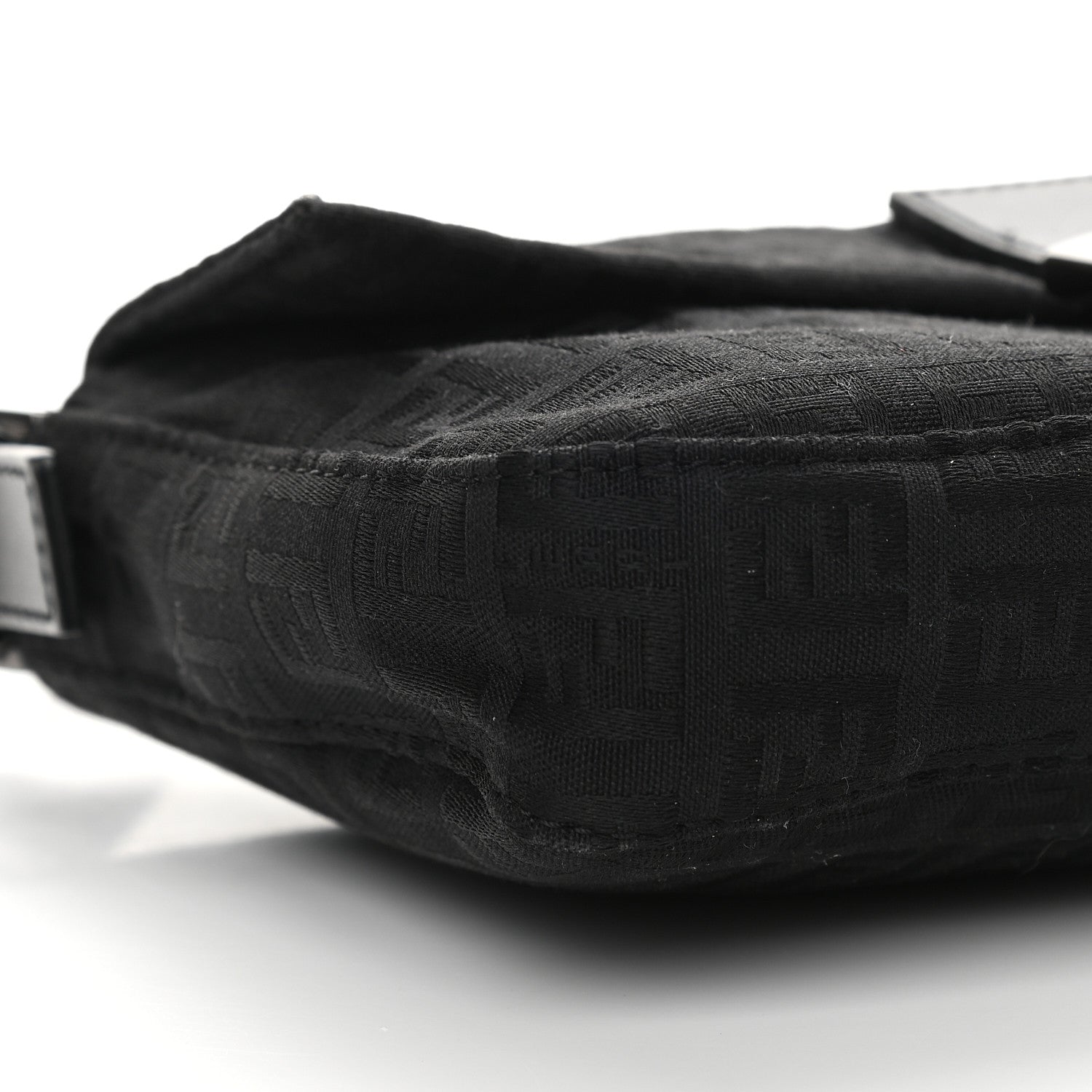 Fendi Zucchino Baguette Black 7 of 8