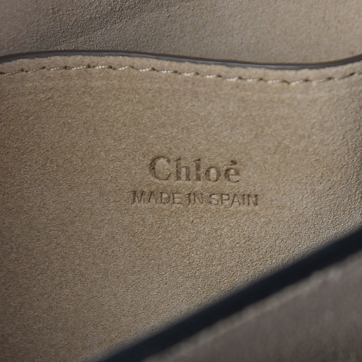 Chloe Suede Calfskin Small Faye Shoulder Bag Black 6 of 9