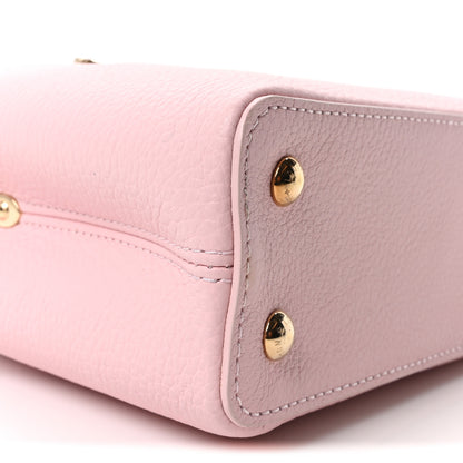 Louis Vuitton Taurillon Marble Capucines Mini Pink 8 of 9
