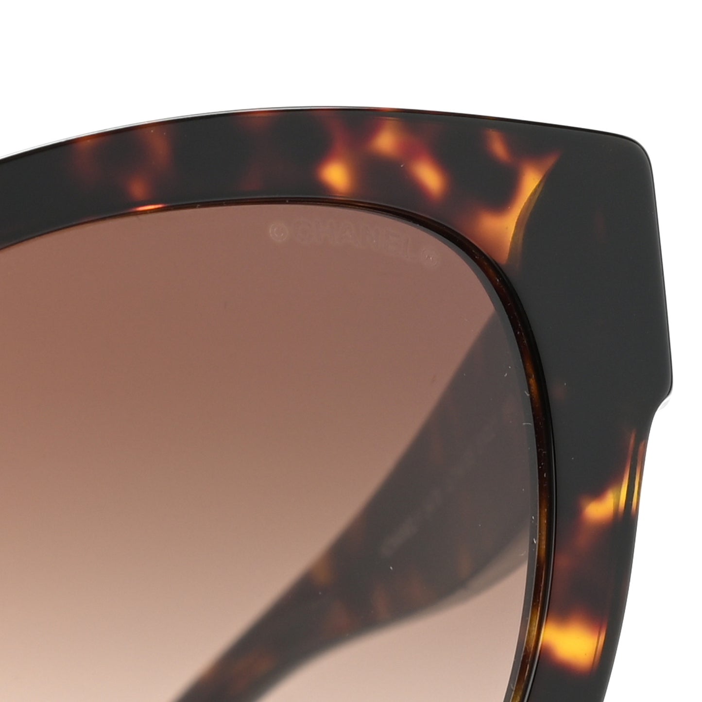 Acetate Square CC Sunglasses 5478 Tortoise