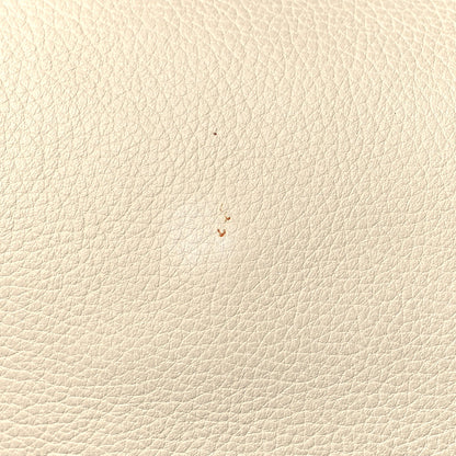 Gucci Grained Calfskin Logo Half Moon Hobo White 13 of 13