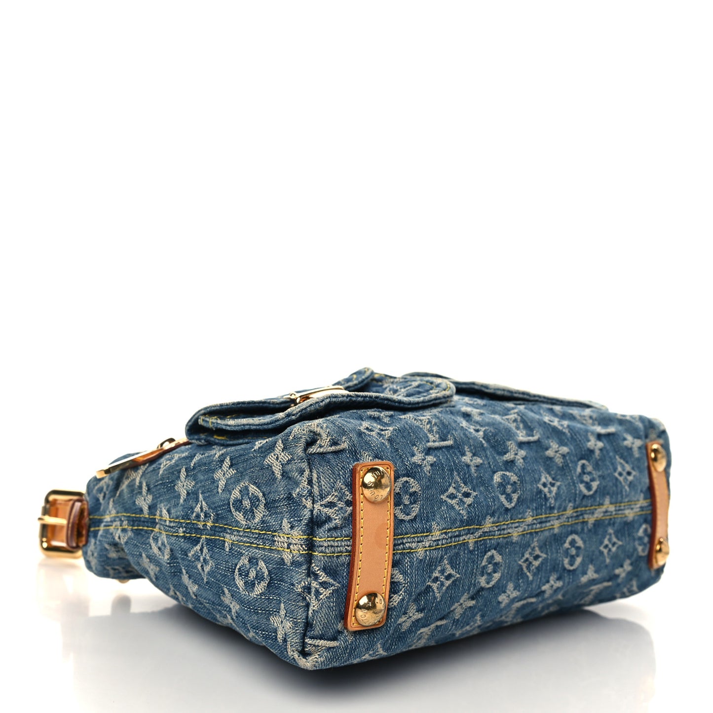 Monogram Denim Baggy PM Blue