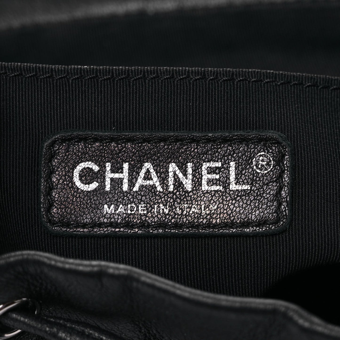 Lambskin Quilted Small Urban Spirit Backpack Black