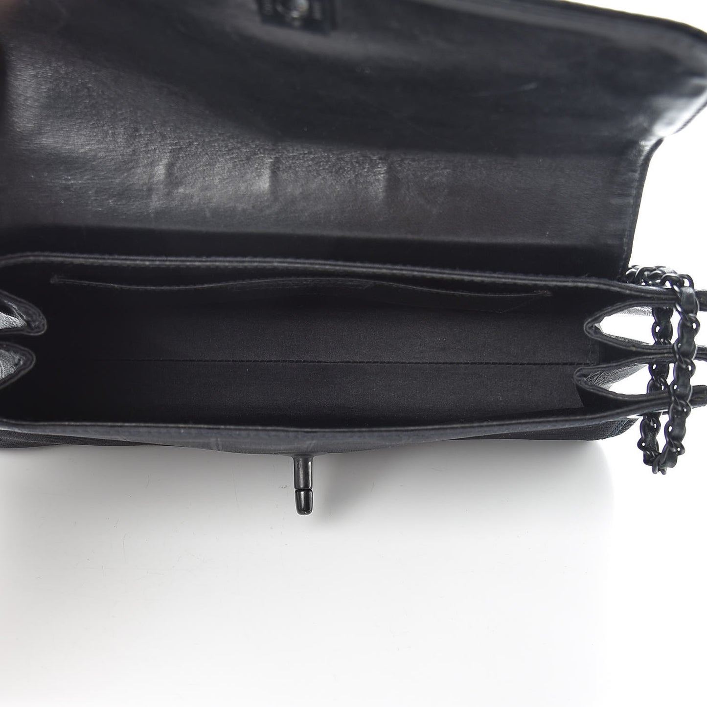 Nylon Medium Travel Accordion Flap Black