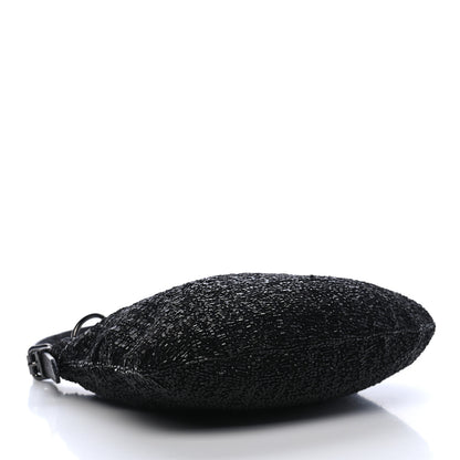 Fendi Beaded Small Oyster Black 4 of 11